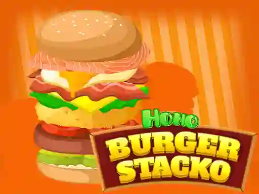 Игра Hoho Burger Stacko онлајн