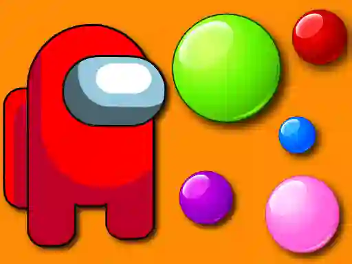 Игра Among Them Bubble Shooter онлајн