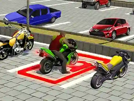 Игра Superhero City Bike Parking Game 3D онлајн