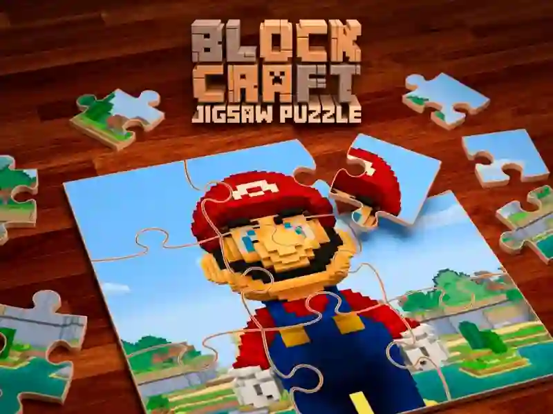 Игра Block Craft Jigsaw Puzzle онлајн