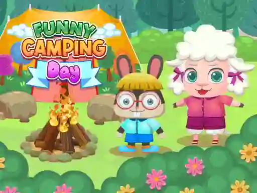 Игра Funny Camping Day онлајн