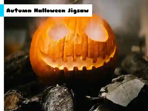Игра Autumn Halloween Jigsaw онлајн