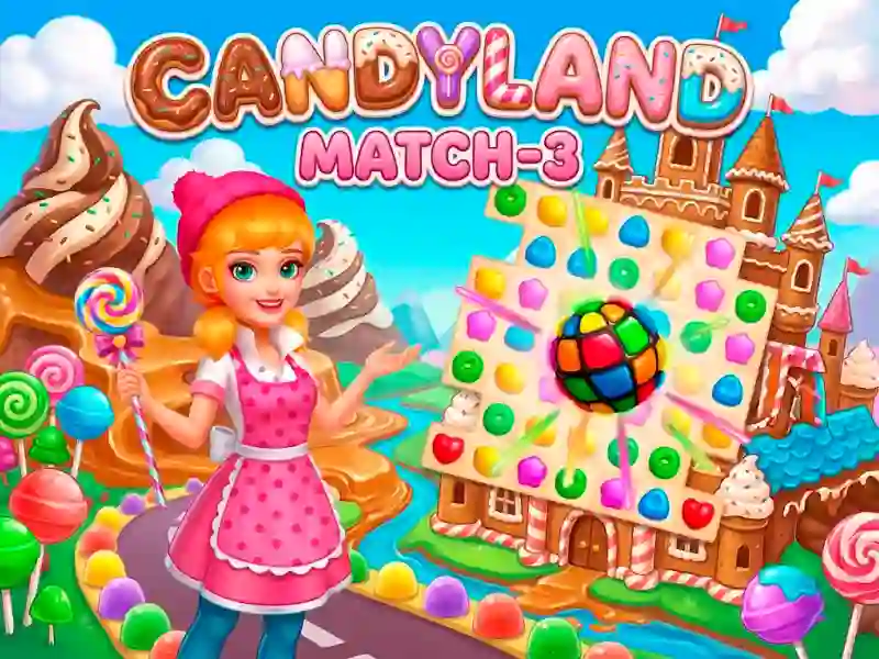 Игра Candyland: Match-3 онлајн