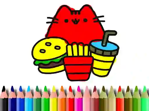 Игра Back To School: Cute Cats Coloring онлајн
