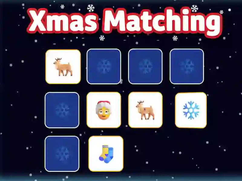 Игра Xmas Matching онлајн