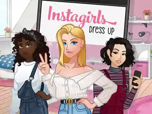 Игра Instagirls Dress Up онлајн