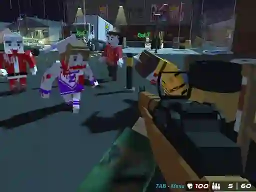 Игра GunGame 24 Pixel онлајн