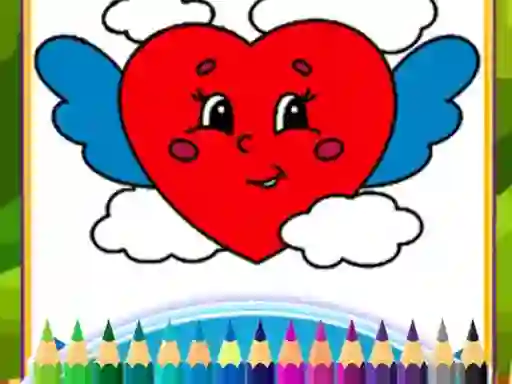 Игра Love Proposal Coloring онлајн