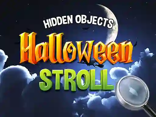Игра Hidden Objects: Halloween Stroll онлајн