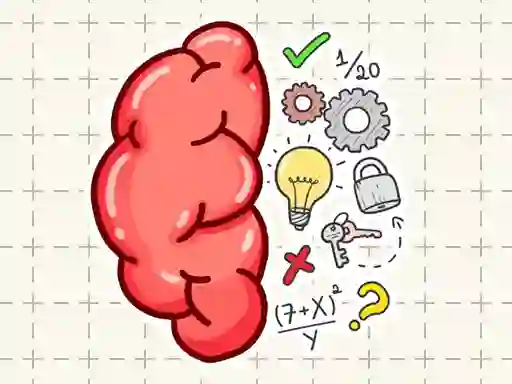 Игра Brain Tricky Puzzles онлајн