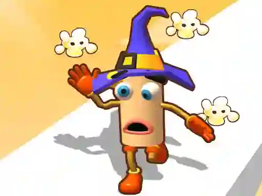 Игра Popcorn Race 3D онлајн