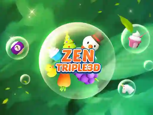 Игра Zen Triple 3d онлајн