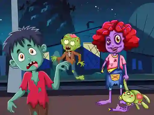 Игра Zombie Fun Jigsaw онлајн