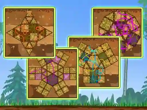 Игра Tangled Gardens онлајн