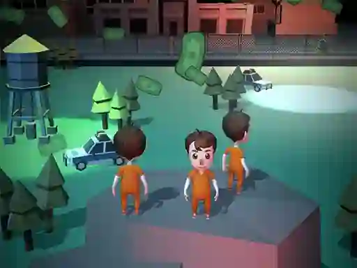 Игра Cartoon Escape Prison онлајн