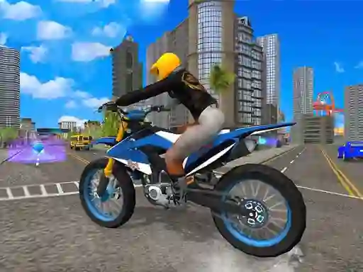 Игра City Bike Stunt Racing онлајн