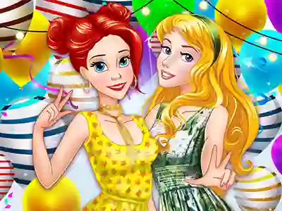 Игра Best Party Outfits for Princesses онлајн