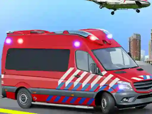 Игра City Ambulance Emergency Rescue онлајн