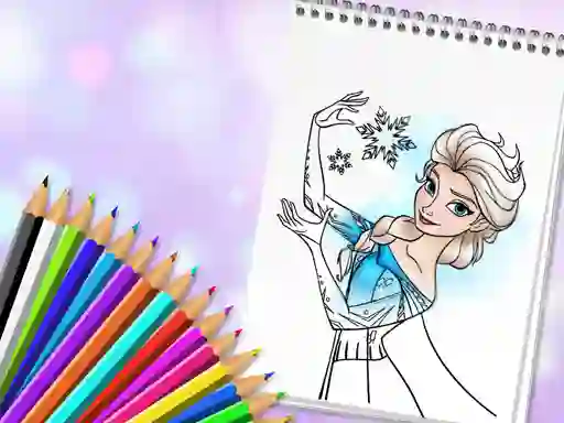 Игра Amazing Princess Coloring Book онлајн
