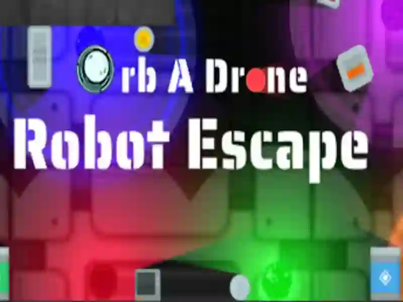 Игра OrbaDrone Robot Escape онлајн