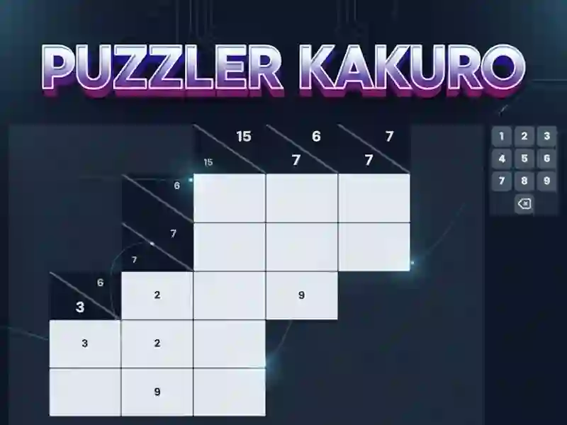 Игра Puzzler Kakuro онлајн