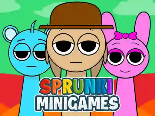 Игра Sprunki Mini Games онлајн