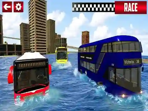 Игра River Coach Bus Driving Simulator онлајн