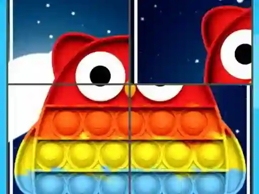 Игра Owl Pop It Rotate онлајн