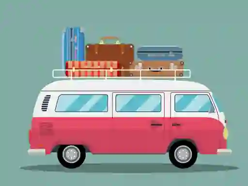 Игра Big Luggage Trucks Match 3 онлајн