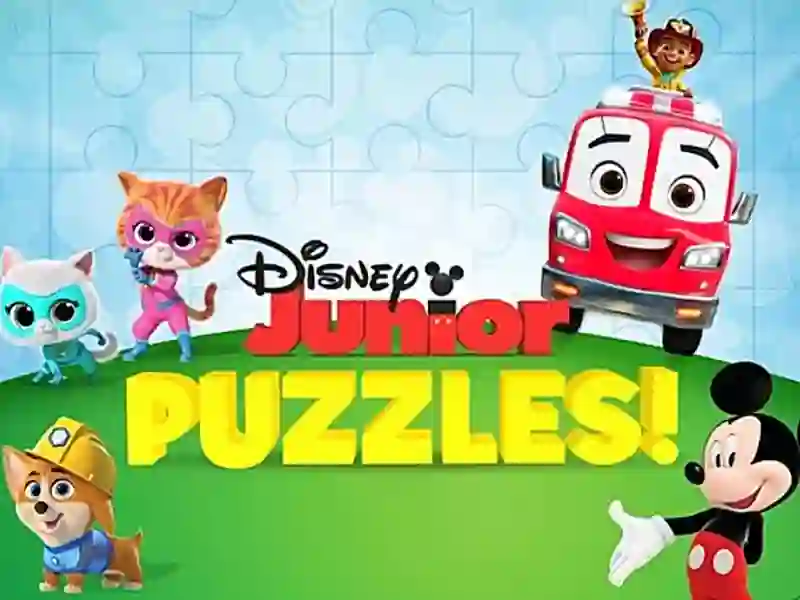 Игра Disney Junior Puzzles онлајн