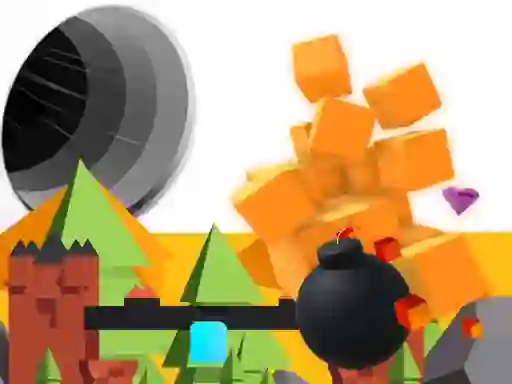 Игра Hole vs Bombs онлајн