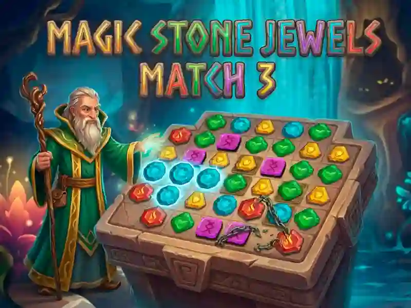 Игра Magic Stone Jewels Match 3 онлајн