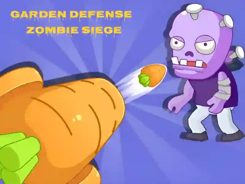 Игра Garden Defense - Zombie Siege онлајн