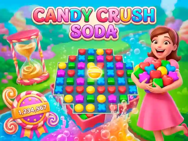 Игра Candy Crush Soda онлајн