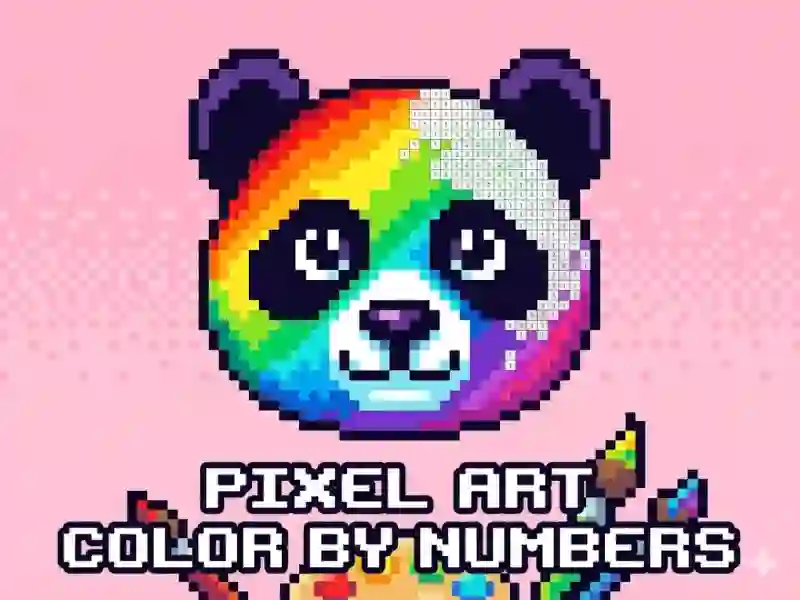Игра Pixel Art - Color by Numbers онлајн