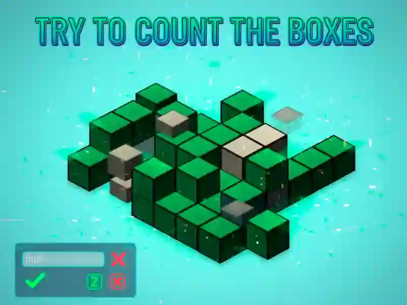 Игра Try To Count The Boxes онлајн