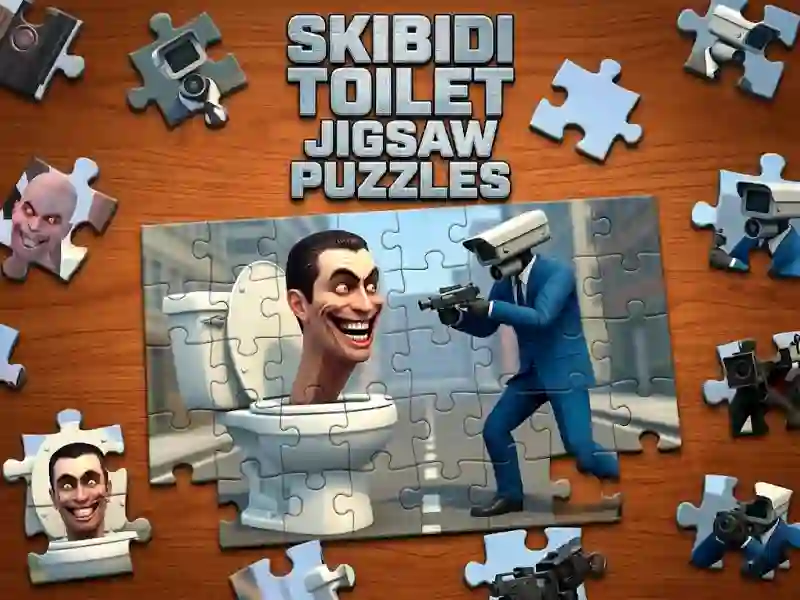 Игра Skibidi Toilet Jigsaw Puzzles онлајн