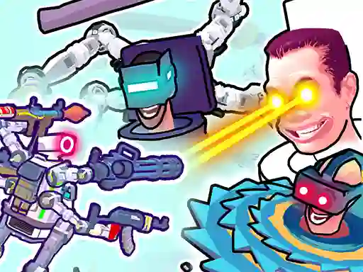 Игра Agent Walker vs Skibidi Toilets онлајн
