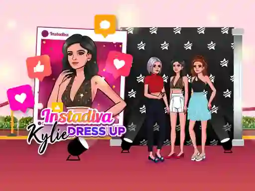 Игра Instadiva Kylie Dress Up онлајн