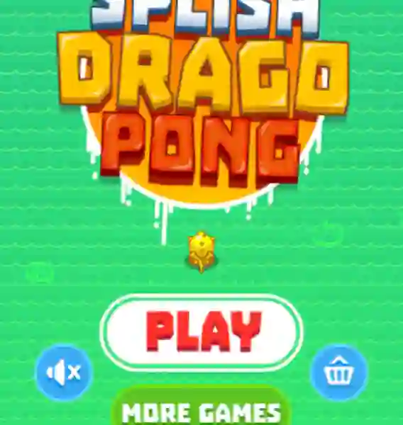 Игра Splish Drago Pong онлајн