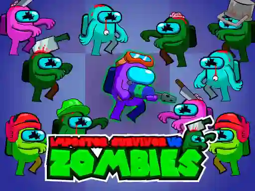 Игра Impostor Survivor vs Zombies онлајн