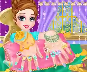 Игра Ice Princess Nail Design онлајн
