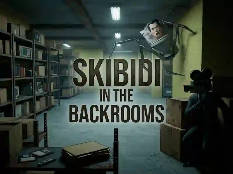 Игра Skibidi In The Backrooms онлајн