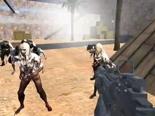 Игра Combat Strike Zombie Survival Multiplayer онлајн