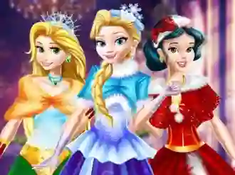Игра Princess Christmas At The Castle онлајн