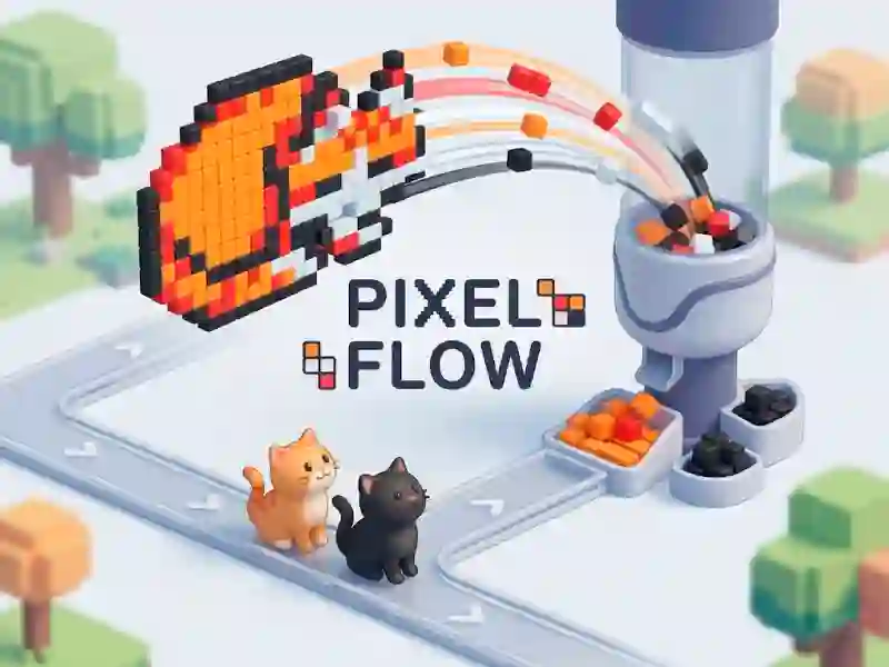 Игра Pixel Flow онлајн