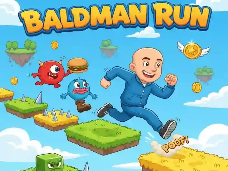 Игра Baldman Run онлајн