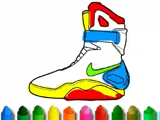 Игра Back To School: Shoe Coloring онлајн