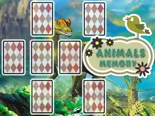 Игра Animals Cards Memory онлајн
