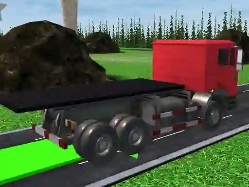 Игра Truck Driving Construction Transport онлајн
